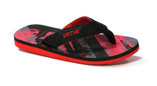 Virtue Onset Flip Flops - Graphic Red