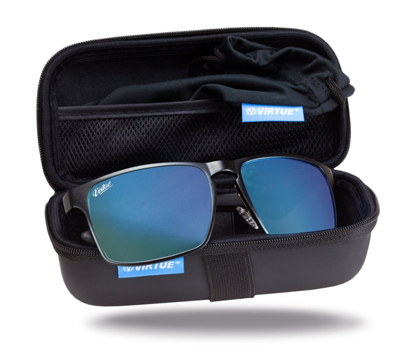 Virtue V-Inertia Polarized Sunglasses - Black Ice