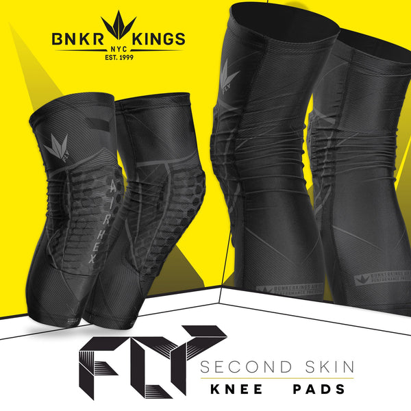 Bunkerkings Fly Compression Knee Pads